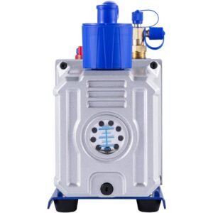 vacuum pump 12cfm 1hp vane vacuum pump two stage 3 x 10 1 pa ultimate hvac rotary auto ac refrigerant vacuum pump, for automobile reparation vacuum evacuation