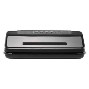 vacuum sealer machine, 80kpa 120w powerful compact food sealer, 7 in 1 multi functional food vacuum sealer, automatic air sealing system with built in cutter with 10 vacuum bags & 1 bag roll