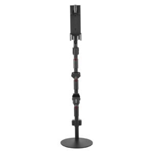 Vacuum Stand, Compatible With V7 V8 V10 V11 V12 V15 Series Upright Vacuum Cleaners & Accessories, Stable Vacuum Stand Holder with 4 Anti-slip Pads and 3 Clips for Storing 6 Brush Heads