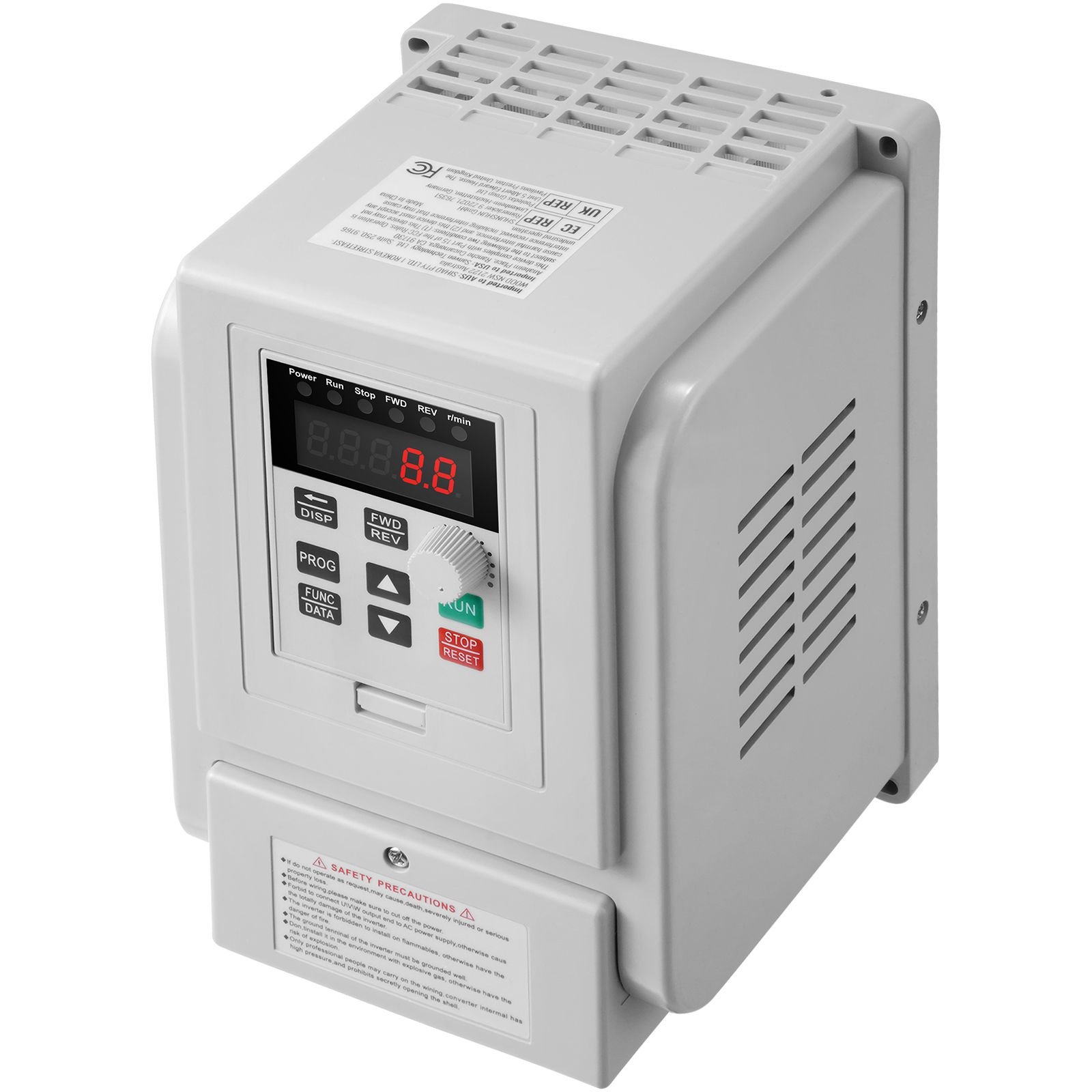 vfd 5hp, 4kw, 18a, 1 phase 220v 240v input to 3 phase 220v 240v output variable frequency drive, 0 400hz vfd for ac motor speed control