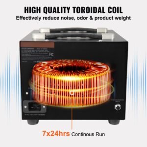 voltage converter transformer, 5000w, heavy duty step up/down transformer, convert from 110 volt to 220 volt and from 220 volt to 110 volt, with us outlet eu outlet 5v usb port, ce certified