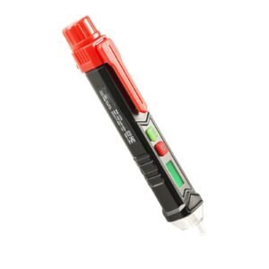 voltage tester, non contact voltage detector with adjustable sensitivity, dual range ac 12v 1000v/48v 1000v live & null wire tester pen with visual and audible alarms, cat iii 1000v rating