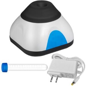 vortex mixer, 3000rpm mini vortex mixer shaker, touch function scientific lab vortex shaker, mix up to 50ml, 6mm orbital diameter for test tube, tattoo ink, nail polish, eyelash adhesives, paint