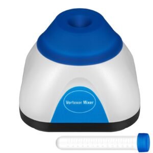 Vortex Mixer, 3000RPM Mini Vortex Mixer Shaker, Touch Function Scientific Lab Vortex Shaker, Mix Up to 50ML, 6mm Orbital Diameter for Test Tube, Tattoo Ink, Nail Polish, Eyelash Adhesives, Paint