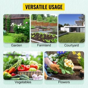 walk in tunnel greenhouse, 20 x 10 x 7 ft portable plant hot house with galvanized steel hoops, 3 top beams, diagonal poles, 2 zippered doors & 12 roll up windows, green