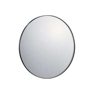 Wall Mounted Makeup Mirror, 0.15" Thick, 30 in Mirror with Aluminium Alloy Frame & Explosion-Proof Film, Scratch-Resistant Mirror with Z-Shaped Bracket, Fit for Bathroom/Bedroom/Living Room