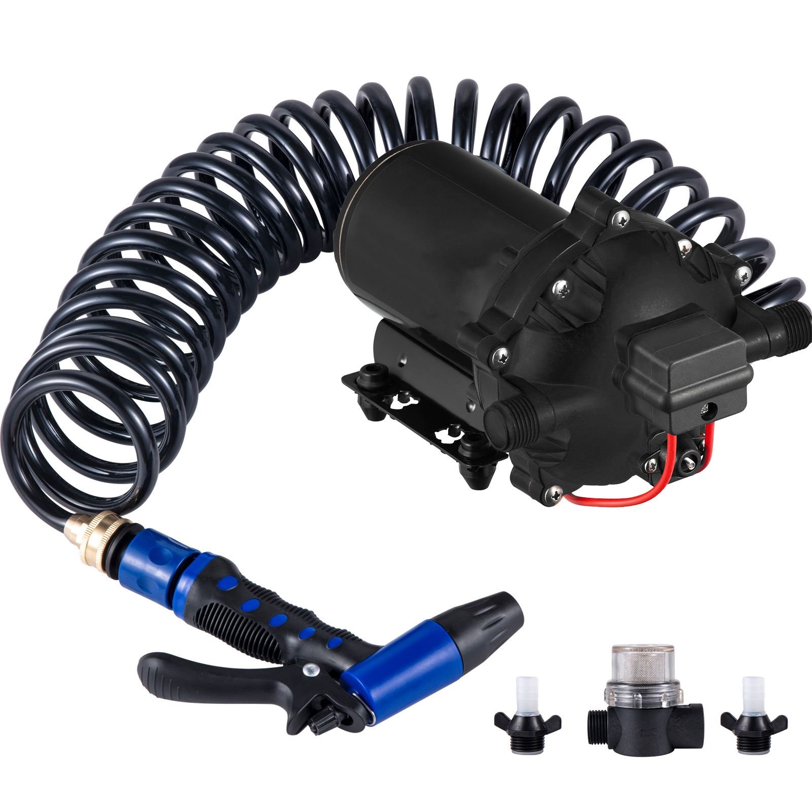 washdown deck wash pump kit 12v 20 lpm 70 psi caravan rv boat marine