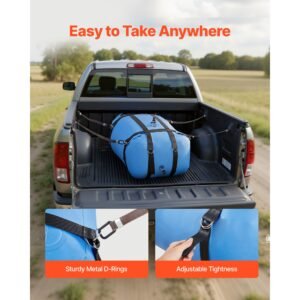 water storage bladder, 35 gallon large capacity tpu soft water bag, portable & collapsible water storage containers, leakproof & wear resistant rv waters tank for camping irrigation outdoor use