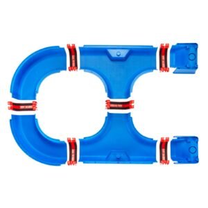 Water Table for Toddlers, Kids Activity Play Waterway, Outdoor Summer Water Park Playset with 39PCS Accessories for Backyard Lawn Beach, Activity Sensory Play Table for 3+ Years Boys Girls
