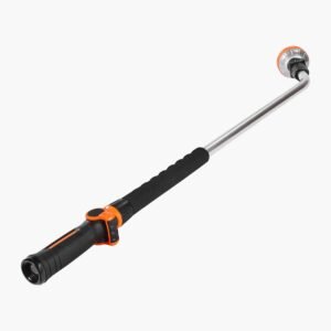 watering wand, 36 inch extra long heavy duty garden hose wand with 8 spray patterns & 180° swivel head, long hose nozzle sprayer with on/off thumb control