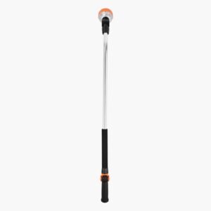 watering wand, 36 inch extra long heavy duty garden hose wand with 8 spray patterns & 180° swivel head, long hose nozzle sprayer with on/off thumb control