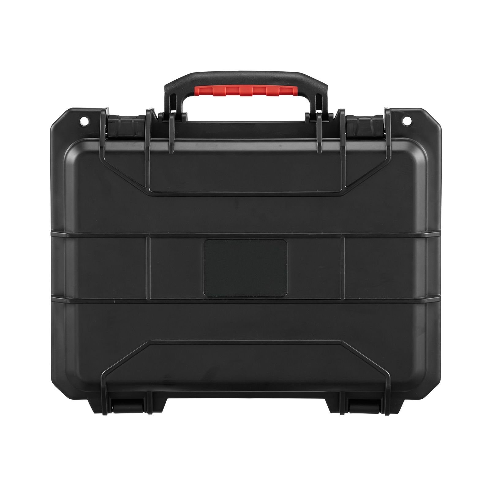 weatherproof hard case, heavy duty protective dry box case with pre cut foam, and retractable pull handles for travel, hunting, military, tactical, ip67 waterproof case for cameras (40x32x16.6)