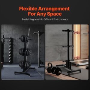 weight plate rack, vertical weight plate tree for 2 inch weight plates, standard weight plate tree with wheels, 1000 lbs load capacity weight storage holder, home gym barbell rack storage stand