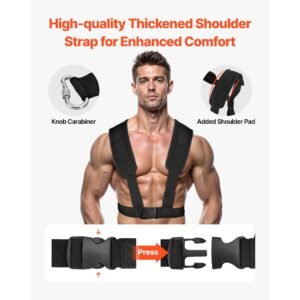 weight sled, steel power sled, fitness strength training sleds for athletic exercise speed improvement, workout fitness equipment with handle, compatible with 1/2 in weight plates, orange