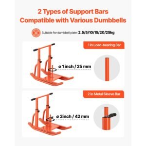 weight sled, steel power sled, fitness training sleds for athletic exercise speed improvement, workout equipment with adjustable height handle, compatible with 1/2 in weight plates, orange