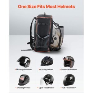 welding backpack, 33l welder backpack with insulated bag & helmet bag, 600d polyester extreme gear pack for tools and helmet, multi purpose gear storage bag for welding, outdoor camping, hiking