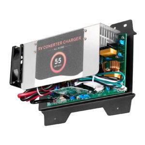 wf 8955 ad mba rv power converter, 55 amp, dc main board assembly replacement unit, multi stage smart charge for lithium lead acid battery, for wf 8955, wf 8955 ad, and parallax 7145 7155 series