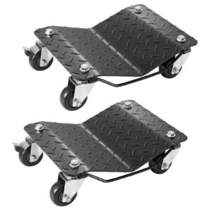 wheel dolly, 3000 lbs/1360 kg car dollies, wheel dolly car tire stake set of 2 piece, heavy duty car tire dolly moving cars, trucks, trailers, motorcycles, and boats