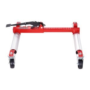 wheel dolly, max capacity 1500 lbs car dolly, car jack dolly lifter with 360° rotatable wheels, heavy duty vehicle positioning ratchet tire jack, for vehicle car auto repair moving