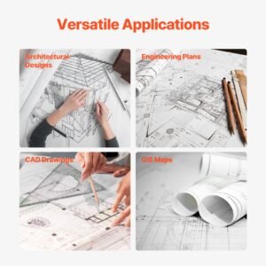 wide format paper, 24 in x 500 ft plotter paper, 2 rolls cad bond rolls with 3 in core, 20 lb bond paper rolls, idea for cad drawings, engineering plans, gis maps & architectural designs
