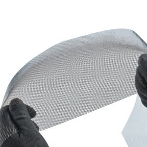 window screen replacement, 100 ft × 48 in window screen mesh, diy adjustable fiberglass screen mesh durable, washable & easy to install, window screen repair kit for patio porch door windows