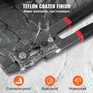wire rope crimping tool and cutter up to 2.2mm wire cable crimps, 1/64" 3/32" crimping loop sleeve kit and 160pcs aluminum buckles, fishing crimping tool wire rope thimbles kit