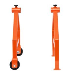 Wire Spool Rack, 220 lbs Load Capacity, Portable Cable Caddy, Moveable Wire Rack with Wheels, Spool Holder, Up to 29.9 in Diameter, for Electrical Industrial and Retail Use, Working Efficiency