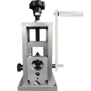 Wire Stripping Machine, 0.06-1.57 inches Drill Powered, Manual Copper Stripper w Heat Treated Steel Ultra Long Lasting Blade, Compact & Portable for Scrap Cable Peeling Recycling