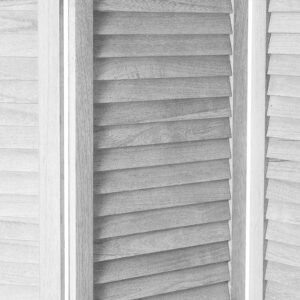 wood room divider, 4 panel folding privacy screen, 66.9 inches tall indoor wooden partition, portable decoration screen, for room separation, home, office, restaurant & bedroom (light grey)
