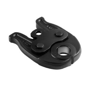 1/2" MegaPress Jaw for Compact Series Press Tools, 52 HRC Hardened Steel Pressing Jaw - Compatible with 24KN Press Tools for Carbon Steel Pipes Connections