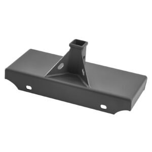 1/4 in Skid Steer Mount Plate with 2" Receiver Hitch, Universal Quick Attach Mount Plate, 1500lbs Capacity, Heavy Duty Steel Loader Plates Compatible with Toro Dingo Skid Steers & Tractors