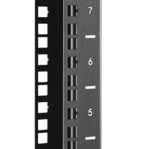 15u wall mount server rack, 150 lbs max load capacity, open frame network rack with 180 degrees gate swing, carbon steel, for 19 inch it network equipment & av devices computer server, black