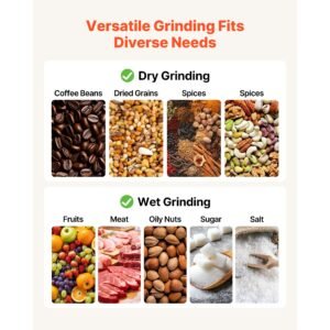 2pcs grinding sheets for electric grain mill grinder, marble dry & wet grinding discs, replacement grinding plates compatible with gm 002 corn spice mill grinder