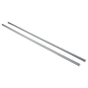 2PCS Linear Motion Rod, 20 mm x 1200 mm (0.79 x 47.24 in), SFC20 Carbon Steel Linear Rod Shaft, Anti Rust and High Precision, High Hardness Shaft, for Cutting Grinding Milling Drilling Machine