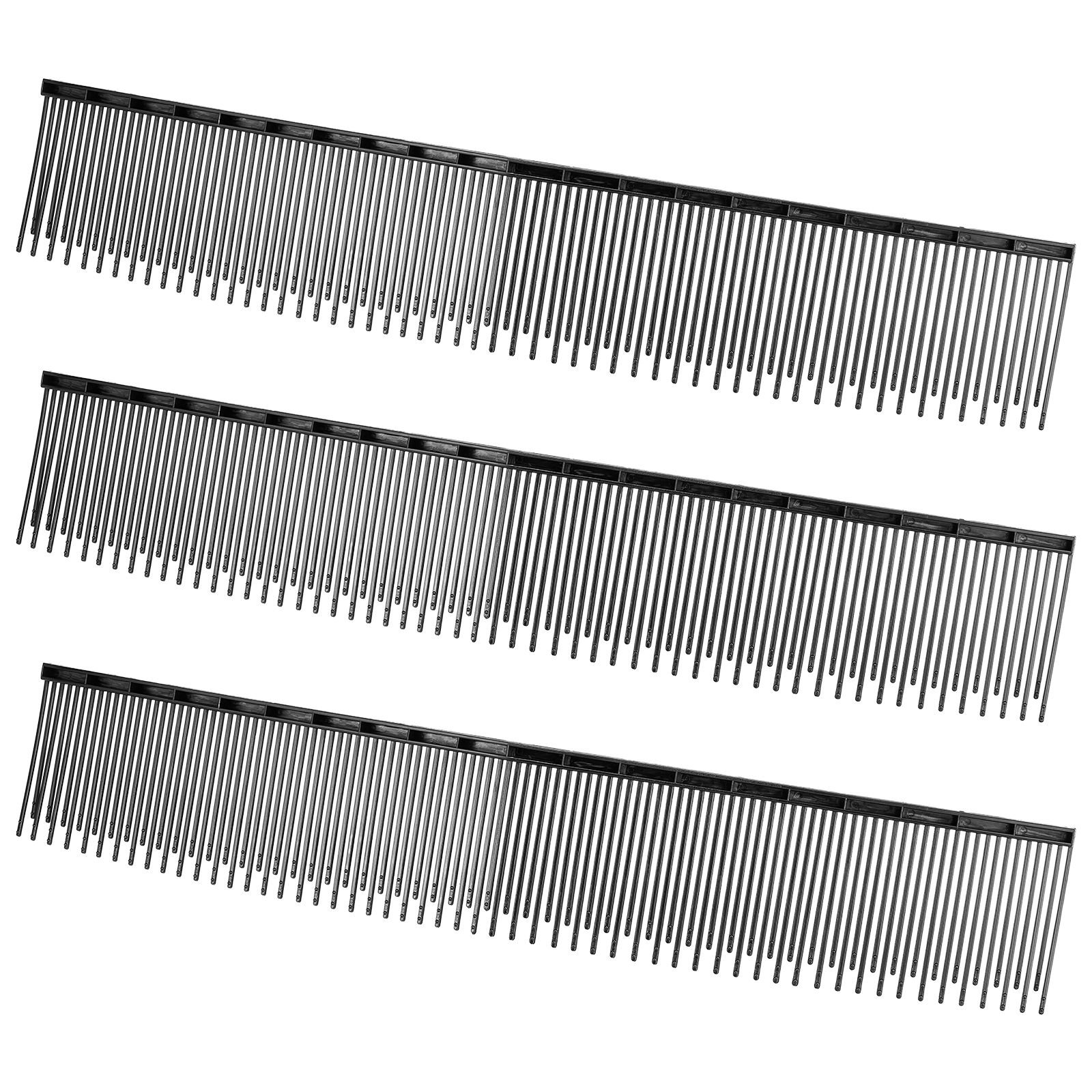3 packs lawn sweeper brush replacement, compatible with 26 in lawn & leaf collector sweepers, yard sweeper brush paddle with durable v shaped bristles for easy grass leaf cleanup