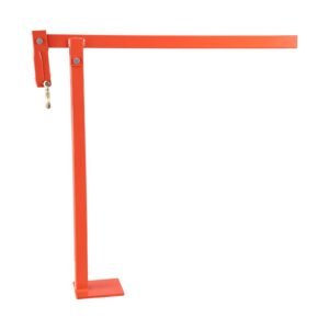 36 in t post puller, heavy duty fence post pullers with puller plate & 47 in lifting chain, labor saving t post remover tool for round fence posts, sign posts & tree stumps