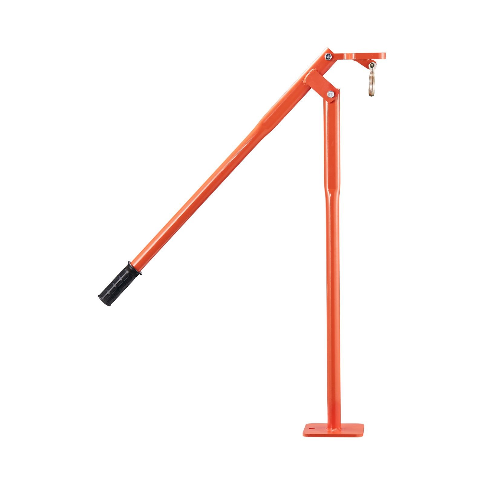 36 in t post puller, heavy duty steel fence post puller, 660lb load capacity, labor saving t post remover tool for round fence posts, sign posts & tree stumps, lifting chain not included