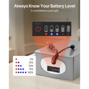 36v electric scooter battery, 16ah, ebike lithium battery pack with 30a bms, charger, t plug expansion cable, 500+ cycles, compatible with 2880w motors, for electric bikes bicycles, scooters
