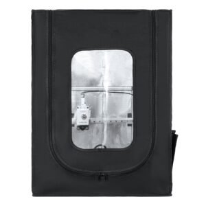 3d printer enclosure, dustproof waterproof oxford cloth 3d printer tent, constant temperature protective case with led lighting, compatible with creality/elegoo/anycubic multiple popular models
