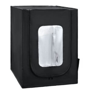 3d printer enclosure, dustproof waterproof oxford cloth 3d printer tent, constant temperature protective case with led lighting, compatible with creality/elegoo/anycubic multiple popular models