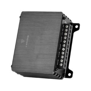 4 Channel Car Audio Amplifier 2 Ohm Stable Bridgeable Class D Full Range Amp Max Power 4 x 110W @ 4 Ohm / 4 x 160W @ 2 Ohm for Car SUV Truck Off-Road