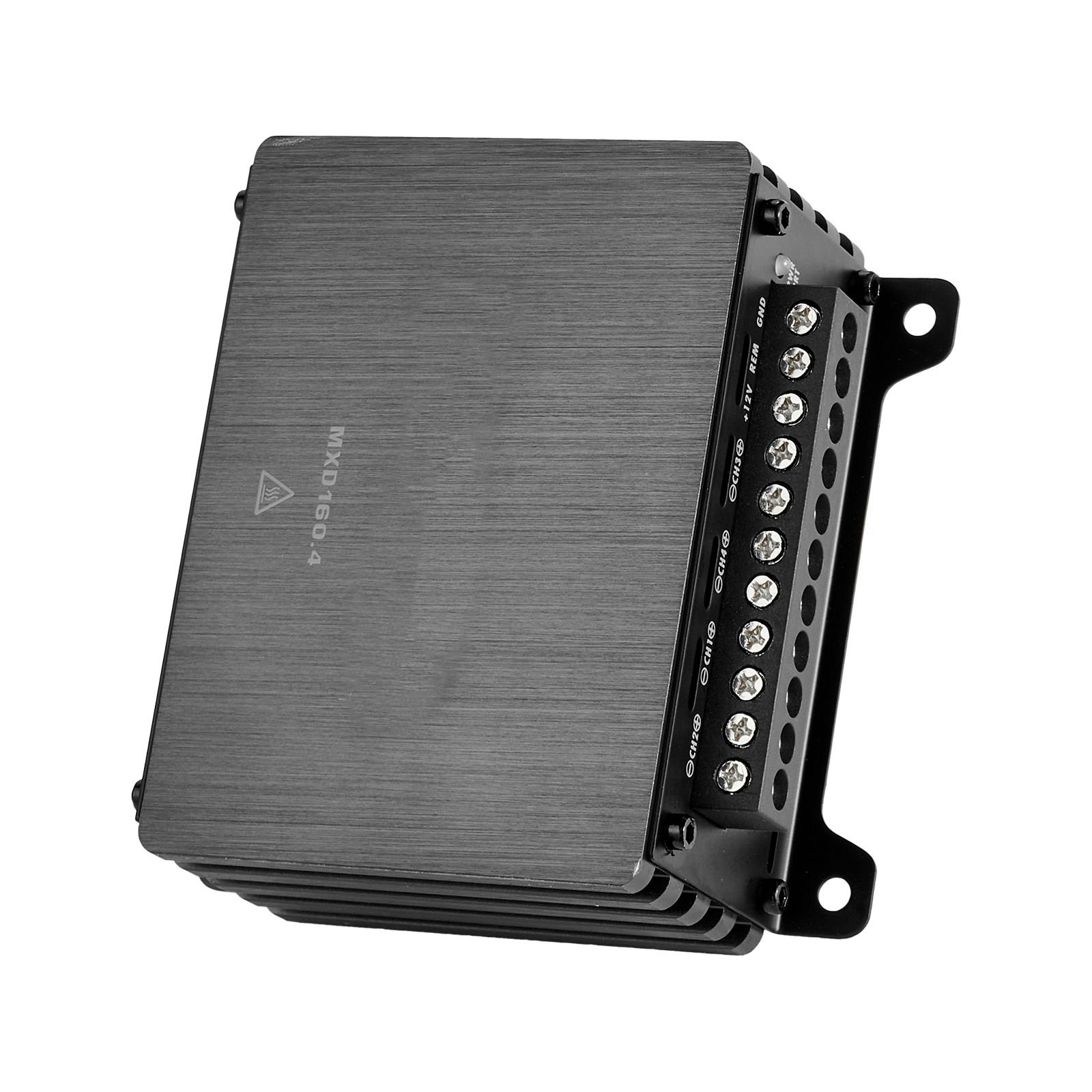 4 channel car audio amplifier 2 ohm stable bridgeable class d full range amp max power 4 x 110w @ 4 ohm / 4 x 160w @ 2 ohm for car suv truck off road
