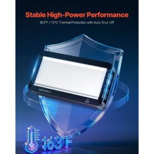 4 channel car audio amplifier 2 ohm stable bridgeable class d full range amp max power 4 x 500w @ 4 ohm / 4 x 1000w @ 2 ohm for car suv truck off road