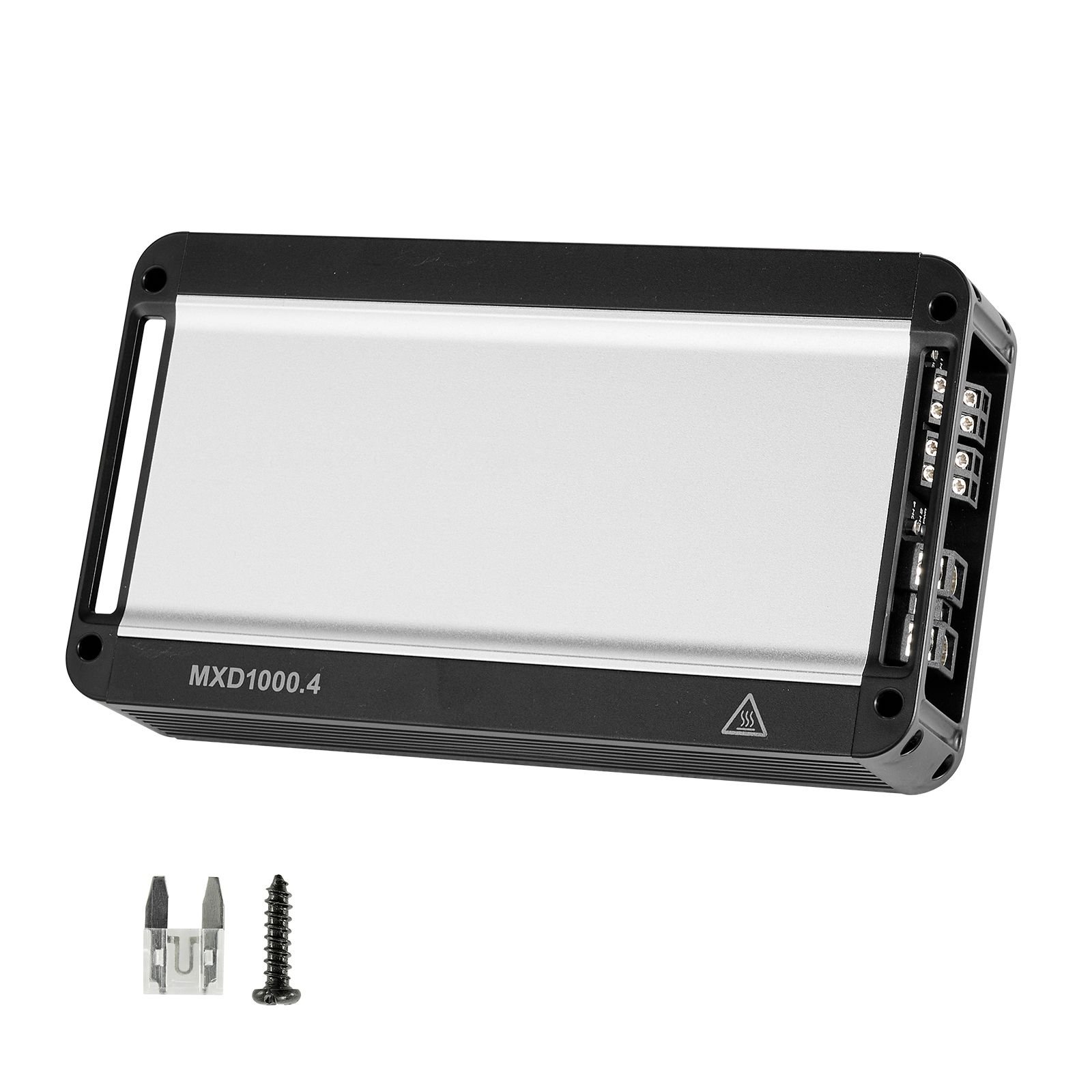 4 channel car audio amplifier 2 ohm stable bridgeable class d full range amp max power 4 x 500w @ 4 ohm / 4 x 1000w @ 2 ohm for car suv truck off road