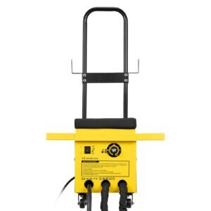4.5KW Professional Stud Welder Dent Repair Kit with 2 Welding Guns & 6 Modes, All in One Dent Repair Workstation with Extended Handle, Padded Seat and Accessory Tray