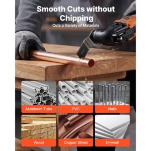 50pcs bi metal oscillating saw blades, universal quick release oscillating multi tool blades, multitool tool blades for nails, soft metal, wood, compatible with dewalt milwaukee bosch ryobi