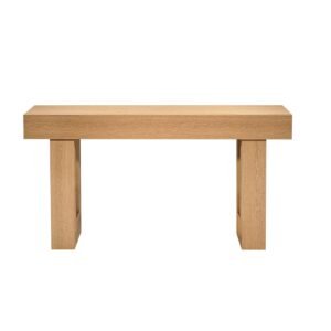 63 in console table, farmhouse desk behind the couch, wooden rectangle entrance desk, narrow long sofa table accent stand for hallway, bedroom, living room, foyer, easy assembly, burlywood