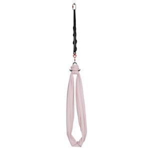 aerial yoga hammock, 300 lbs load aerial silk, yoga swing with nylon fabric, pe zipper bag for parent child interaction, strengthen muscles & improve practice, hammock and swing combo