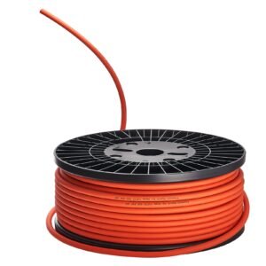 Air Hose, 1/4" x 250ft Hybrid Air Hose, Lightweight, Kink Resistant, Pneumatic Hoses with Three-Layer Hybrid Material for Auto, Home & Building, 300 PSI, All-Weather Flexibility, Orange