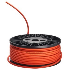 Air Hose, 3/8'' x 250ft Hybrid Air Hose, Lightweight, Kink Resistant, Pneumatic Hoses with Three-Layer Hybrid Material for Auto, Home & Building, 300 PSI, All-Weather Flexibility, Orange